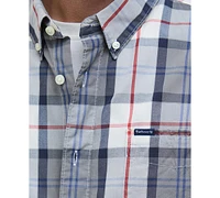 Barbour Men's Laggon Tailored Fit Long Sleeve Button-Down Tartan Shirt