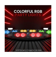 Pyle 26" Waterproof Soundbar Speaker with Bluetooth, Usb, Rgb Lights, Aux Input, Remote Control for Atv/Marine/Utv
