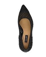 Nine West Women's Tatiana Woven Stiletto Pointy Toe Dress Pumps