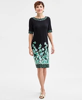 Jm Collection Women's Printed Dress, Exclusively at Macy's