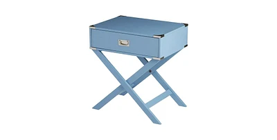 Slickblue Modern 1-Drawer Bedroom Nightstand End Table for Stylish Storage and Convenience