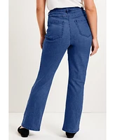 June + Vie Plus Fit Bootcut Jeans