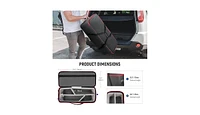 Neewer Trolley Case for Photo Studio Equipment, Tripod Rolling Bag with Wheels/Straps/Padded Compartment/Handle for Light Stands, Strobes, Photography