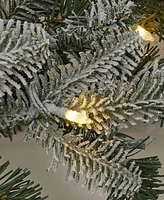 Seasonal 9ft Lexington Fir Garland, 50 Warm Led Lights