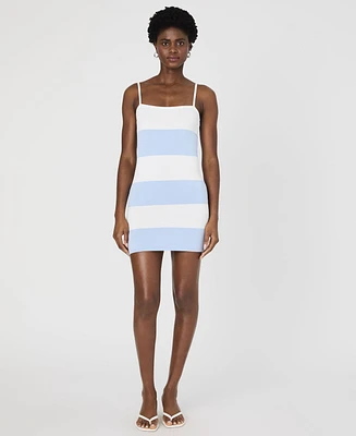 French Connection Women's Bodycon Striped Mini Dress