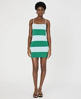 French Connection Women's Bodycon Striped Mini Dress