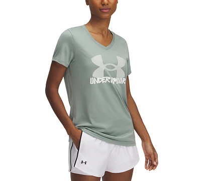 Under Armour Women's Ua Tech Marker Short-Sleeve Tee