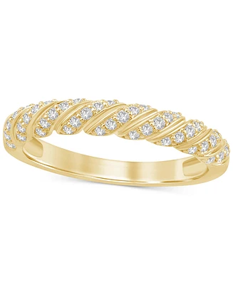 Diamond Wedding Band (1/4 ct. t.w.) in 14k Gold