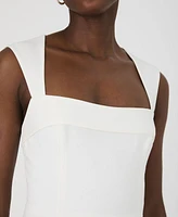 French Connection Women's Whisper Collar Mini Dress