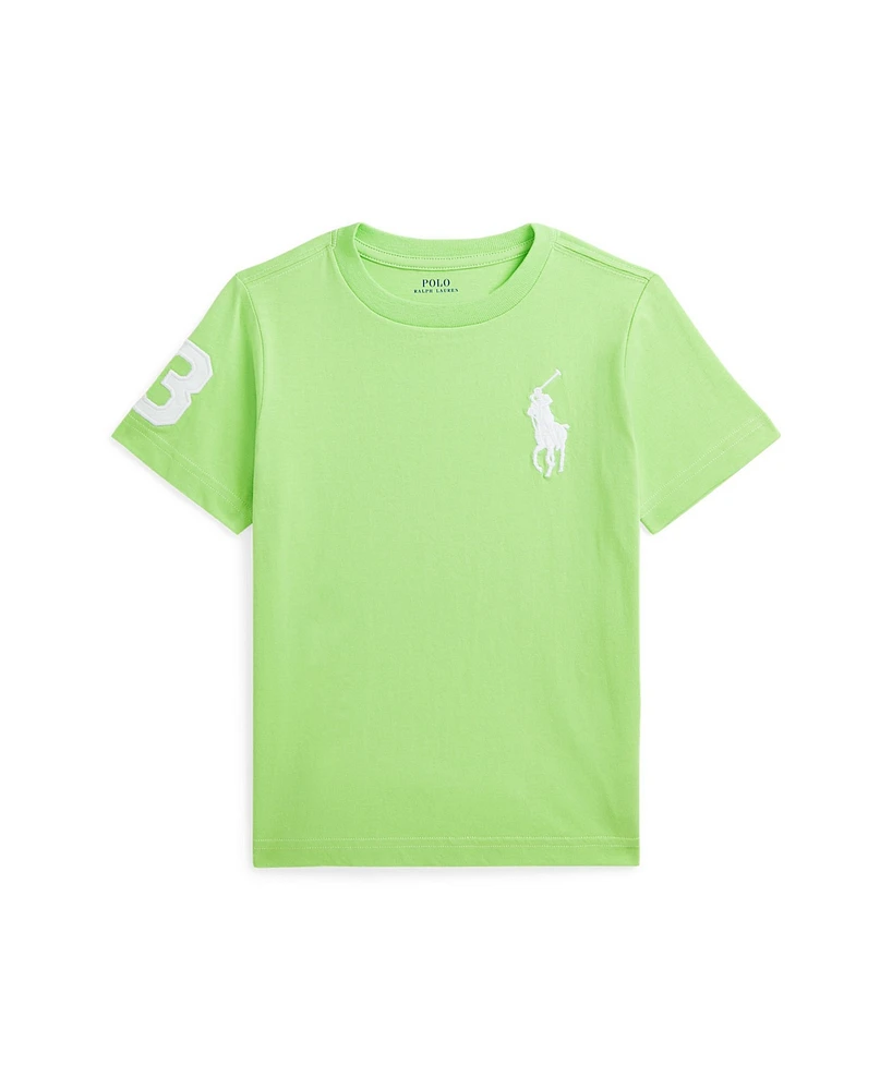 Polo Ralph Lauren Toddler and Little Boys Big Pony Cotton Jersey T-Shirt