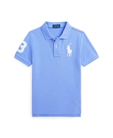 Polo Ralph Lauren Toddler and Little Boys Big Pony Cotton Mesh Shirt