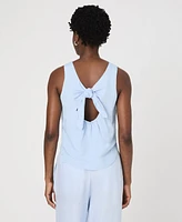 French Connection Women's Birdie Bow-Back Swing Top