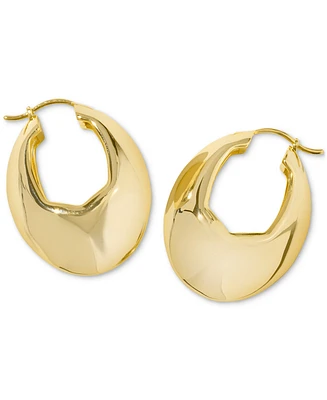 Kendra Scott Liana Metal Oval Hoop Earrings