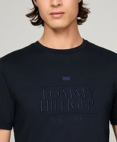 Tommy Hilfiger Men's Short Sleeve Embroidered Logo T-Shirt