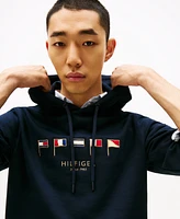 Tommy Hilfiger Men's Embroidered Nautical Flag Sweatshirt