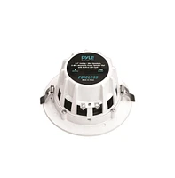 Pyle 3.5” Led In-Wall/In-Ceiling Speaker Pair - 2-Way Full Range Stereo, Built-in Led Light, 140W Max Power Output