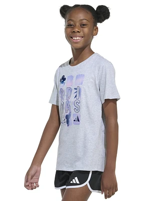 adidas Big Girls Short-Sleeve Regular-Fit T-Shirt