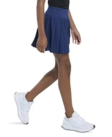 adidas Big Girls Detached Waistband Woven Pleated Skort