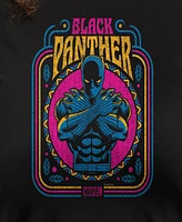 Hybrid Apparel Plus Black Panther Graphic Crew Neck Tee