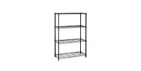 Slickblue Heavy Duty 4-Shelf Metal Shelving Unit in Steel Finish