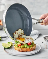 GreenPan Valencia Pro Stainless Steel 8" Open Frypan