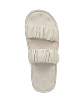 Blowfish Malibu Women's Noodle Round Open Toe Slide Flat Sandals