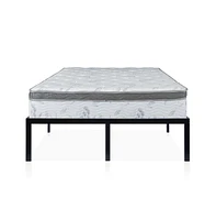 Slickblue Heavy-Duty Metal Platform Bed Frame for Durable Mattress Support