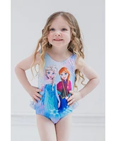 Frozen Girls Disney Elsa Anna One Piece Bathing Suit to