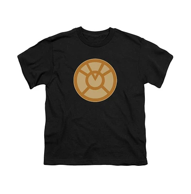 Green Lantern Boys Green Symbol Short Sleeve Juvenile Tee / T-Shirt