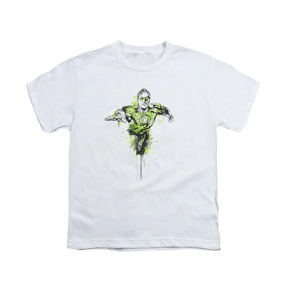 Green Lantern Boys Inked Short Sleeve Tee / T-Shirt