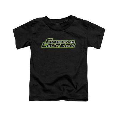 Green Lantern Toddler Girls Baby-Girls Scribble Title Short Sleeve Tee / T-Shirt