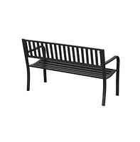 Slickblue Outdoor Garden Bench for Comfortable and Stylish Outdoor Seating