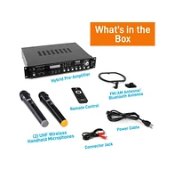 Pyle Bluetooth Hybrid Amplifier Receiver