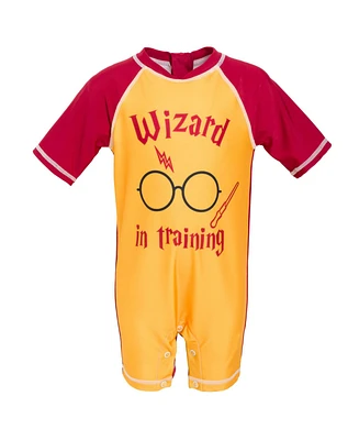 Harry Potter Baby Boys One Piece Bathing Suit