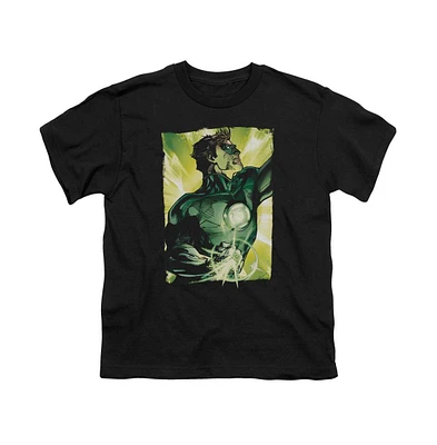 Green Lantern Boys Up Short Sleeve Juvenile Tee / T-Shirt