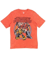 Transformers Boys Optimus Prime Bumblebee Megatron 2 Pack T-Shirts to