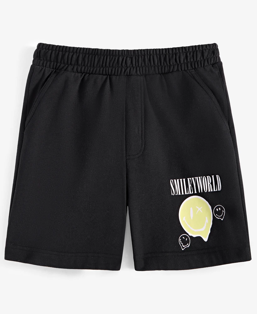 Grayson Threads Kids, The Label Big Boys Smiley Shorts