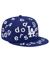 New Era Men's Royal Los Angeles Dodgers Team Confetti 59FIFTY Fitted Hat