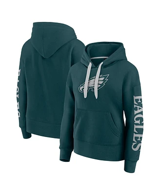 Fanatics Women's Midnight Green Philadelphia Eagles Elements Next Pullover Hoodie
