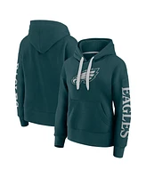 Fanatics Women's Midnight Green Philadelphia Eagles Elements Next Pullover Hoodie