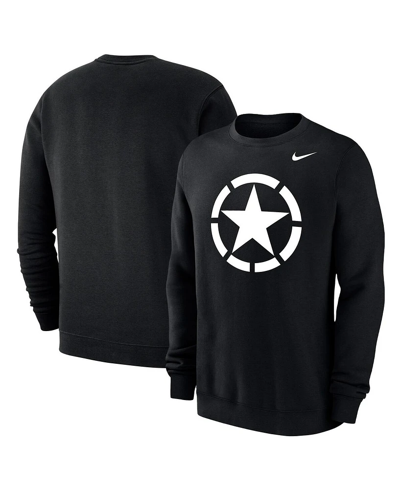 Nike Men's Black Army Knights 2024 Rivalry Collection Club Fleece Sweatshirt