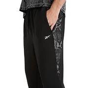 Reebok Men's Snake Aop Panel Jogger Pants