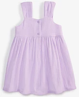 Epic Threads Girls Lilac Moon Solid Gauze Sleeveless Dress, Toddler, Exclusively at Macy's