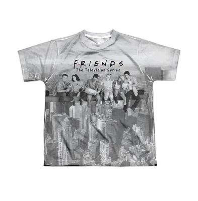 Friends Boys Lunch Break Short Sleeve Poly Crew Tee / T-Shirt