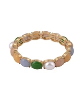 Laundry by Shelli Segal Multi Color Cab Stretch Bracelet