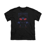 Aquaman Movie Boys Black Manta Short Sleeve Tee / T-Shirt