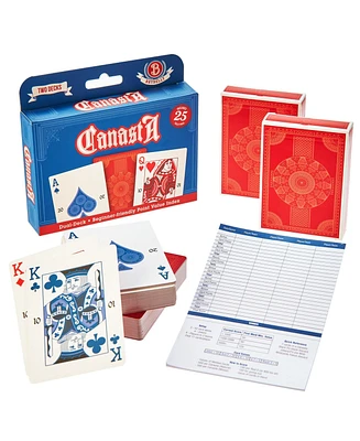 Slickblue Canasta Playing Card Set for Classic Card Games