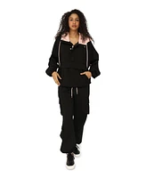 Belle & Bloom Women's Perfect Match Cargo Trackpants