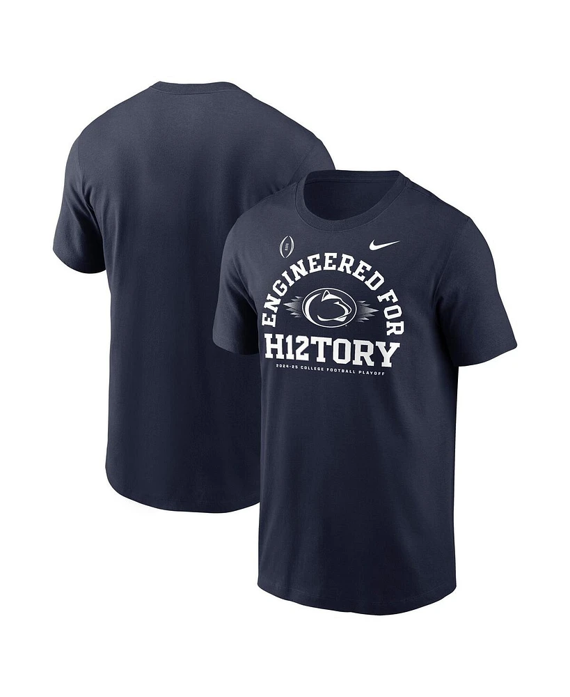 Nike Men's Navy Penn State Nittany Lions 2024 College Football Playoff Engineered for History T-Shirt