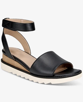 Giani Bernini Women's Constancia Ankle Strap Wedge Sandals, Created for Macy's